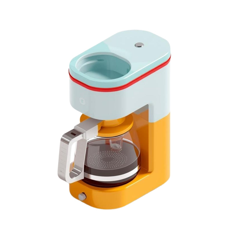 Pod coffee machine for quick single-serve brewing